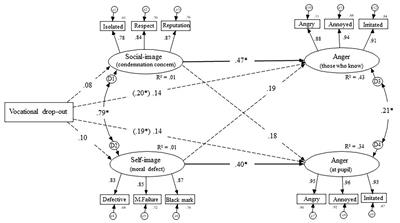 Dropping Out of School: Explaining How Concerns for the Family’s Social-Image and Self-Image Predict Anger